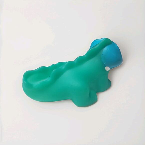 Fisher-Price Little People Green Blue Iguana Figure ABC Mat Play Set - Picture 2 of 4